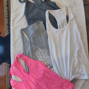 Set of 4 Workout Tanks